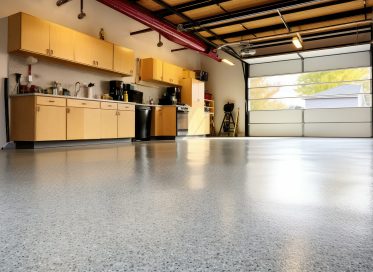 coating epoxy garage illustration decorative flake, system texture, dimension surface coating epoxy garage
